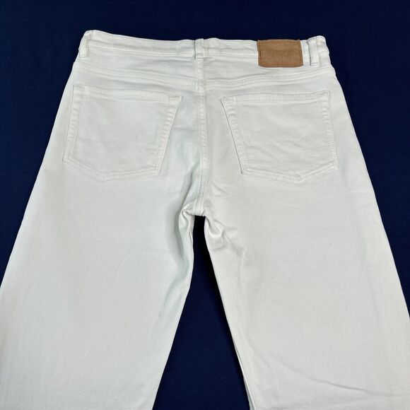 Jeanerica Women's Size 30 Autobahn Straight Relaxed Jean White AW003 - Picture 4 of 8